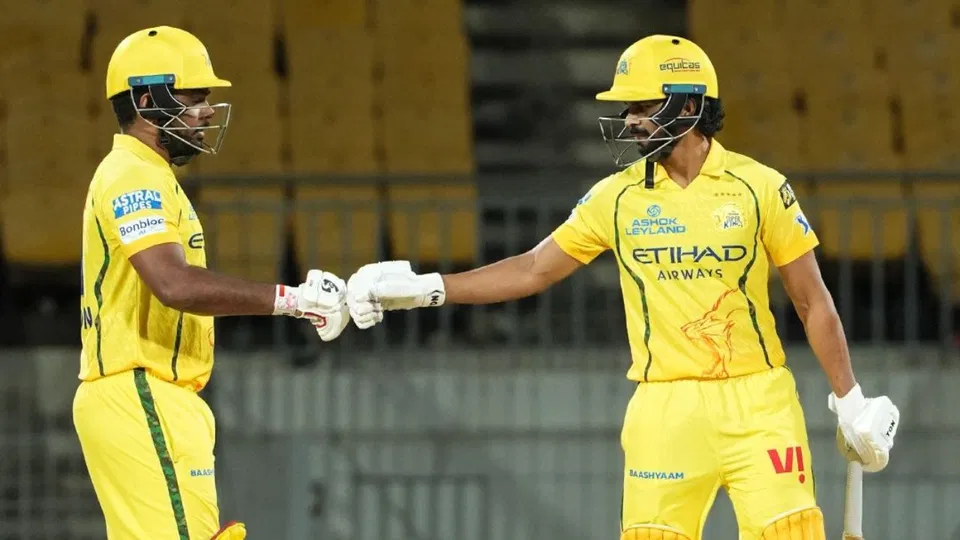 संजू सैमसन और रुतुराज गायकवाड़ [स्रोत: सीएसके]